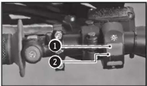 Sherco 250 SEFR (2017) - Light switch on / off (250-300 SEF/R) - 1