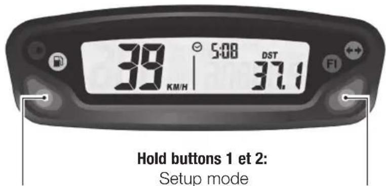 Sherco 250 SEFR (2017) - MOTORCYCLE COMPUTER INSTRUCTIONS - 1