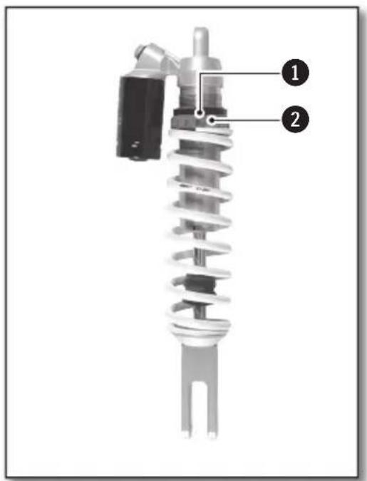 Sherco 250 SEFR (2017) - MODIFICACION DE LA PRECARGA DEL AMORTIGUADOR - 1
