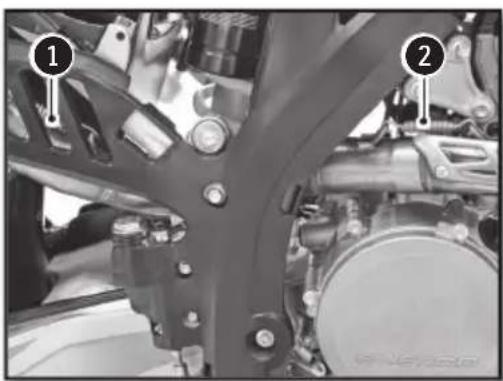 Sherco 250 SEFR (2017) - REMOVING THE REAR SHOCK - 1