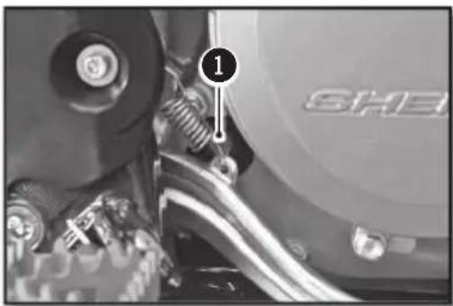 Sherco 250 SEFR (2017) - CONTROL DE NIVEL DE ACEITE MOTOR - 1