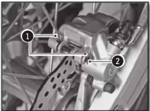 Sherco 250 SEFR (2017) - REEMPLACEMENT DES PLAQUETTES DE FREIN AVANT ET ARRÈRE - 1