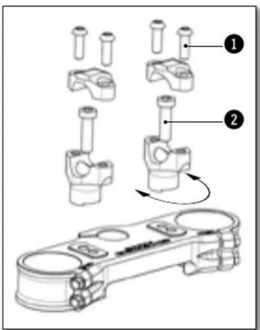 Sherco 250 SER (2016) - HANDLEBAR POSITION - 3