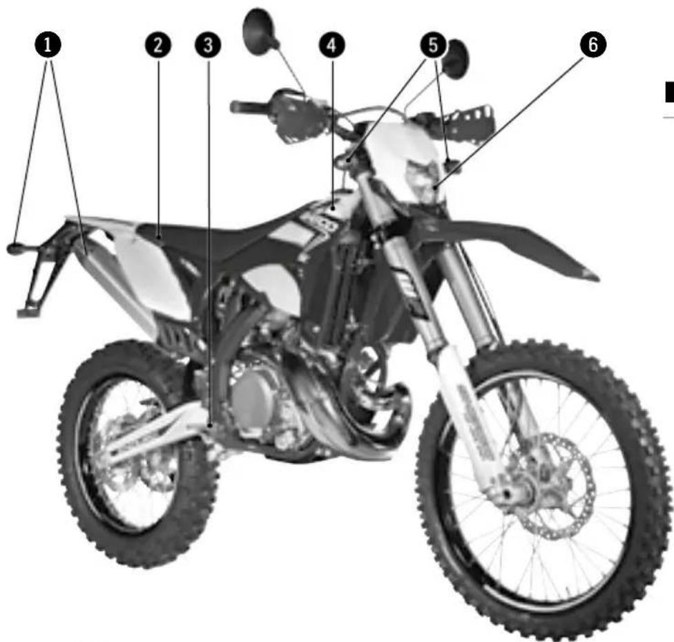 Sherco 250 SER (2016) - Description du vehicule - 1