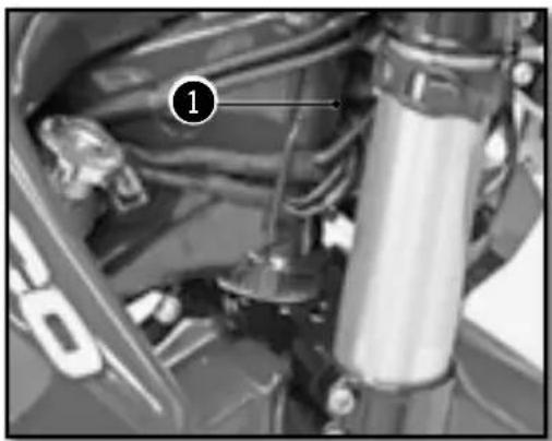 Sherco 250 SER (2016) - Vehicle serial number location - 1