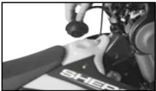 Sherco 250 SER (2016) - Bouchon de réservoir - 1