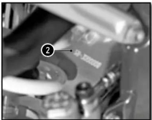 Sherco 250 SER (2016) - Engine serial number location - 1