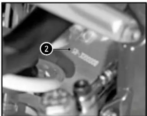 Sherco 250 SER (2016) - ■ Tipo y número del motor - 1