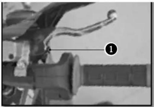 Sherco 250 SER (2016) - REGLAJE DEL RECORRIDO DE LA PALANCA DE FRENO DELANTERO - 1