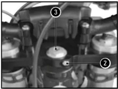 Sherco 250 SER (2016) - ADJUSTING THE STEERING HEAD BEARING PLAY - 1