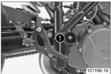 KTM 990 Super Duke R (2012) - ブレーキペダル - 1