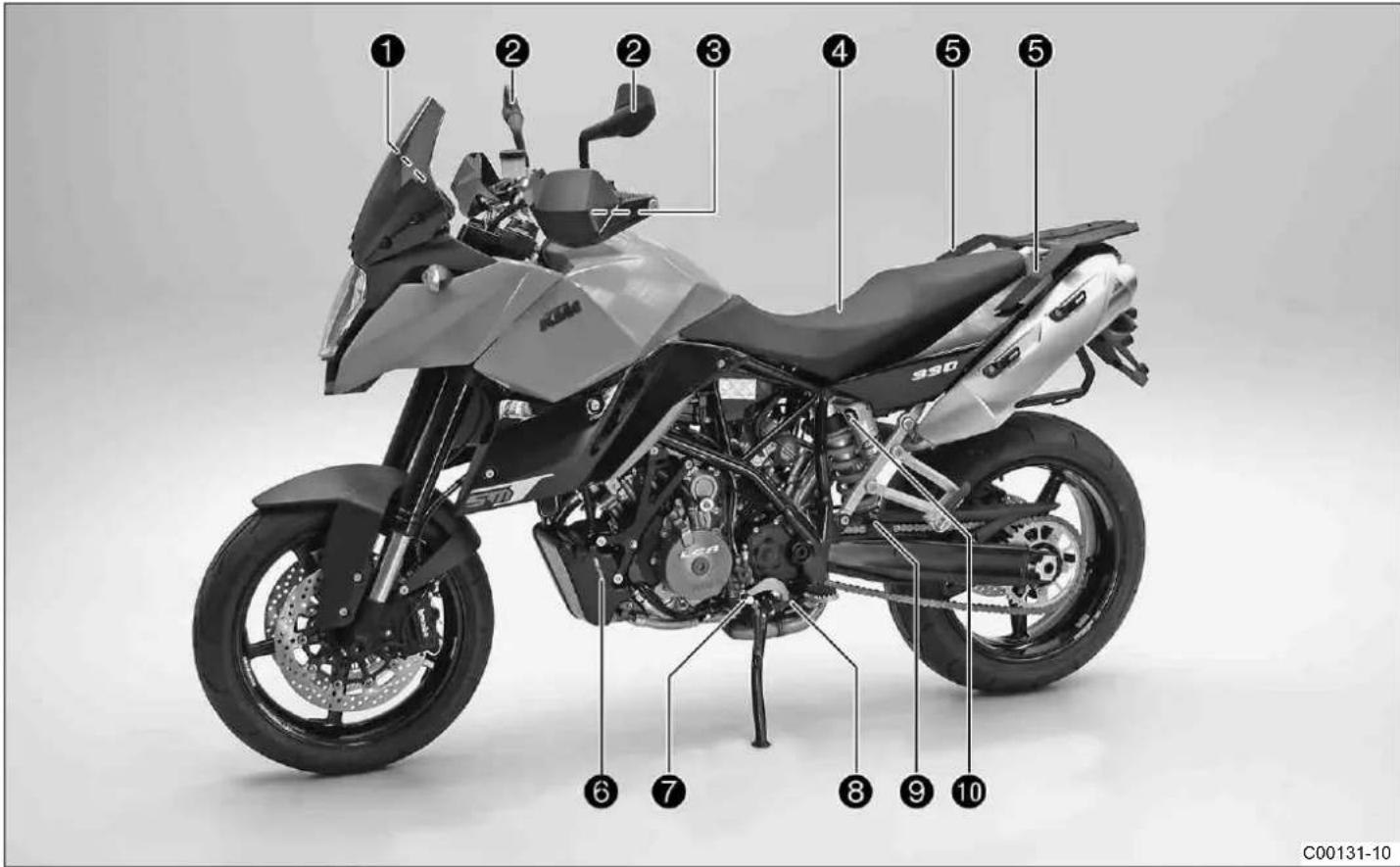 KTM 990 Supermoto T (2012) - ΕΜΦΑΝΙΣΗ ΟΧΗΜΑΤΟΣ - 1