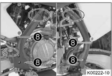 KTM 250 SXF (2016) - その後の作業 - 1