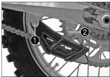 KTM 250 SXF (2012) - 于工一丁木卜を調節す - 1