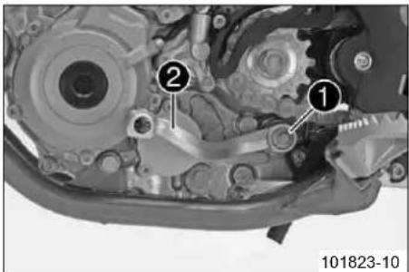 KTM 250 SXF (2013) - フROMルバーナの基本位置を調整する - 1