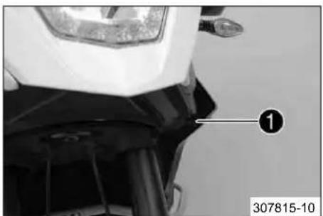 KTM 1190 Adventure R (2013) - フロトサイドカローを取り外す - 1