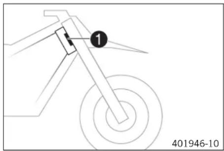KTM 125 SX (2017) - Plaque signalétique - 1