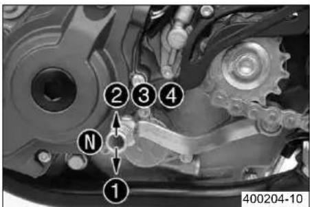 KTM 450 SXF (2009) - Λεβιές αλλαγής ταχυτήτων - 2