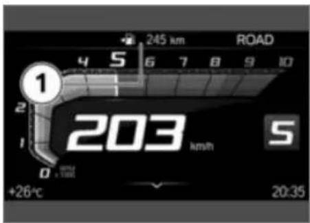 BMW R 1200 GS Adventure (2017) - Autonomie - 1