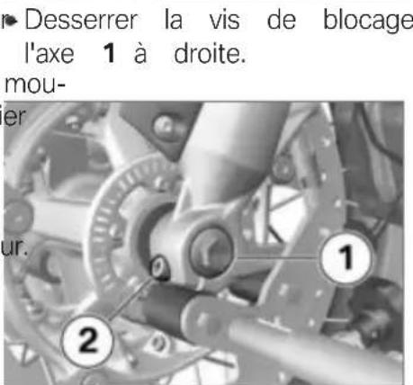 BMW R 1200 GS Adventure (2017) - Compression involontaire des plaquettes de frein - 3