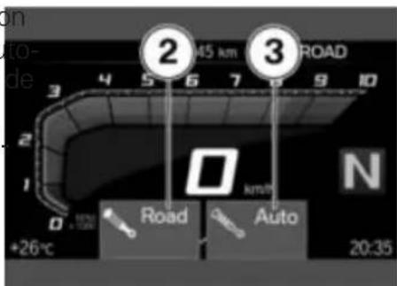 BMW R 1200 GS Adventure (2017) - Réglages de la charge disponibles - 1