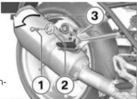 BMW R 1200 R (2017) - Serrage des vis à un couple de serrage incorrect - 1