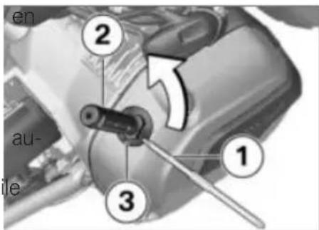 BMW R 1200 R (2017) - Appoint d'huile moteur - 1