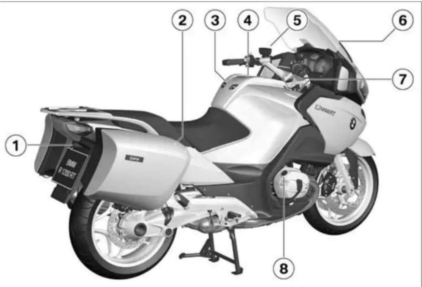 BMW R 1200 RT (2009) - 左侧面 - 1