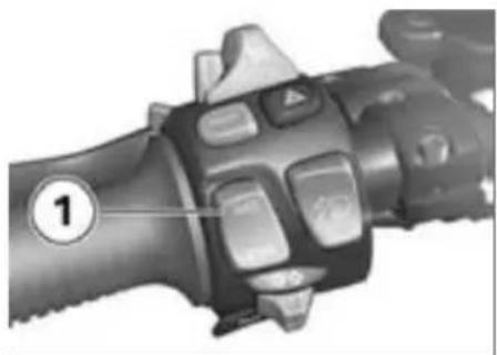 BMW R 1200 RT (2009) - ASC 機能を OFF にする - 5
