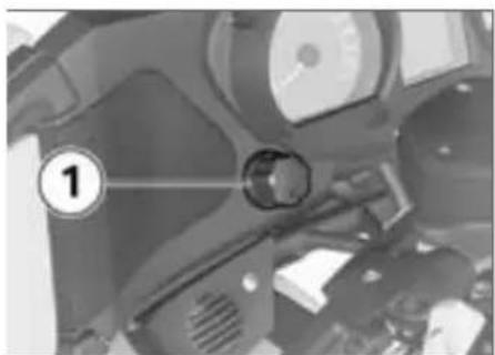 BMW R 1200 RT (2009) - 光軸の調整 - 1