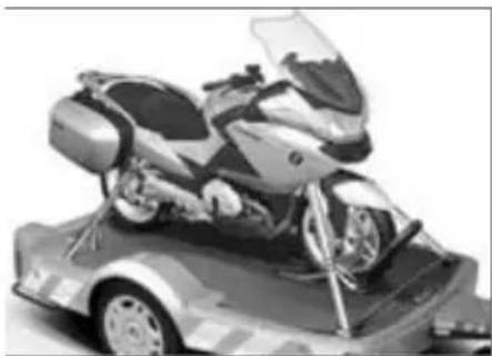 BMW R 1200 RT (2009) - 一夕一咔尔を搬送用に固定する - 1
