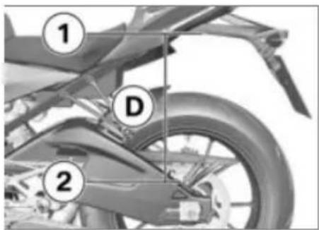 BMW S 1000 RR (2015) - Püθμiαn προφόρτιαns ελαπριού στον πιαω tpoxó - 2