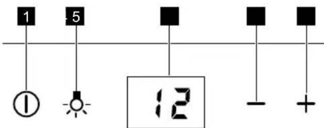 ELECTROLUX WK4PL10SP - CONTROL PANEL - 1