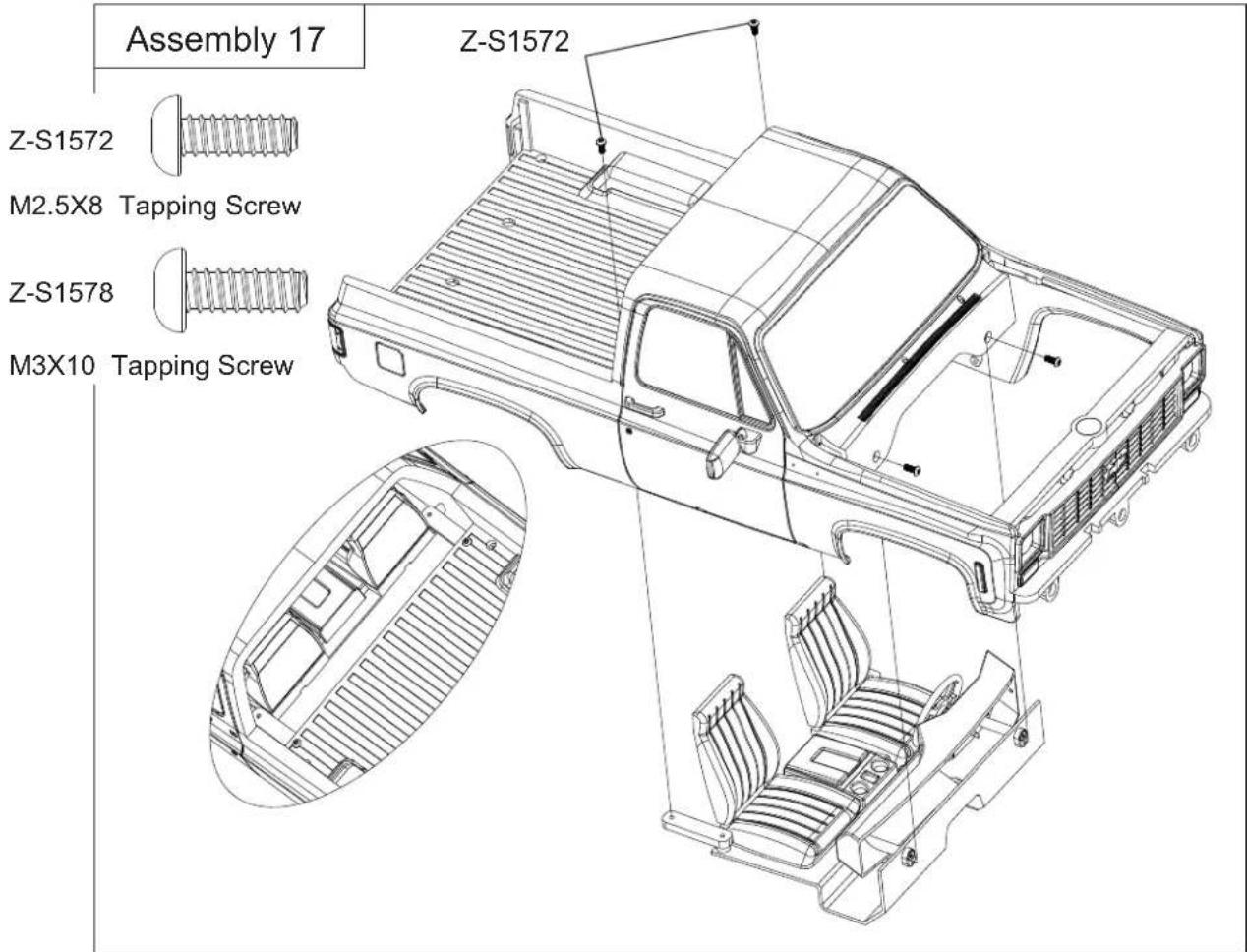 RC4WD ZB0146 - Assembly 12 - 11