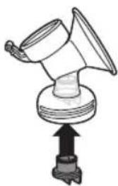 PHILIPS AVENT SCD223 - Assembling the manual breast pump - 3