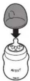 PHILIPS AVENT SCD223 - Operating the manual breast pump - 10