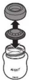 PHILIPS AVENT SCD223 - Fonctionnement du tire-lait manuel - 8