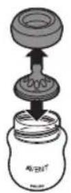 PHILIPS AVENT SCD223 - Operating the manual breast pump - 9