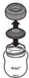 PHILIPS AVENT SCD223 - Operating the manual breast pump - 8