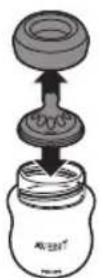 PHILIPS AVENT SCD223 - Fonctionnement du tire-lait manuel - 9
