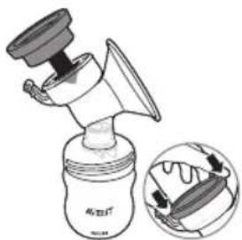 PHILIPS AVENT SCD223 - Assemblage du tire-lait - 6
