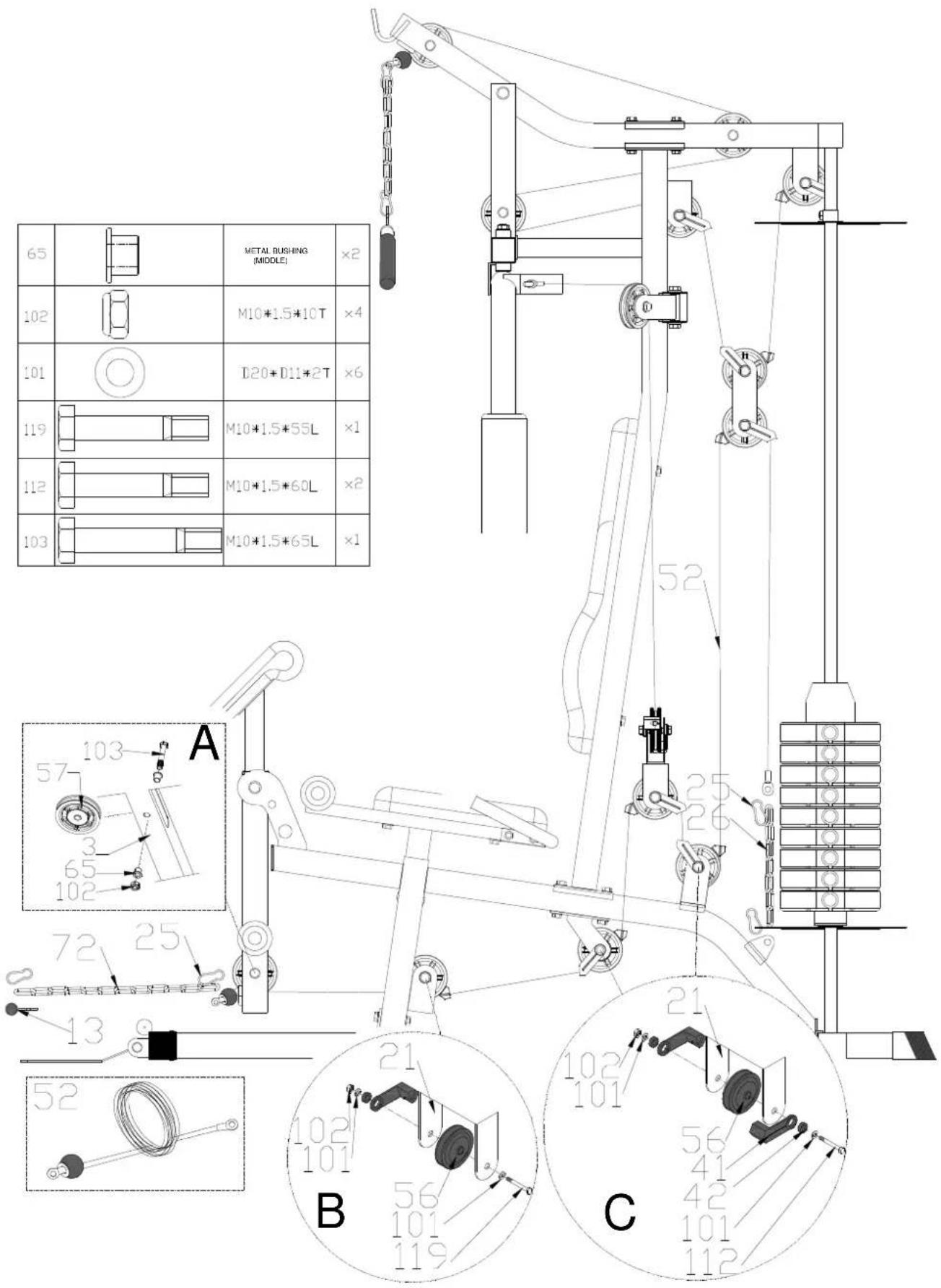DKN Studio 7300 - Consult your physician before starting with any exercise programme. He can advise on the kind of training and which impact is suitable. - 17