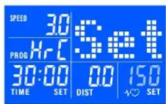 DKN AiRunI - HRC programmatie: (draadloze hartslagzender vereist) - 2