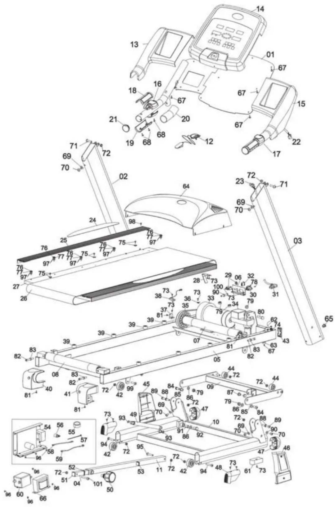 Bremshey Treadline Tour - PARTS LIST - 1