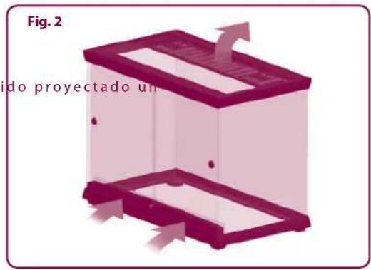 Ferplast Explora 60 - Aberturas para la introducción de lámparas spot opcionales - 2