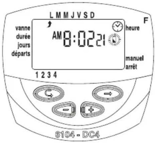 Galcon DC6S - Avertissement clignotant de batterie faible - 1