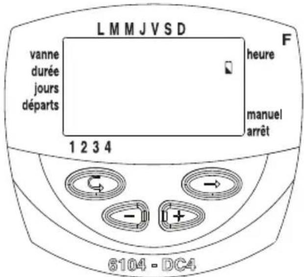 Galcon DC6S - Avertissement permanent de batterie faible - 1