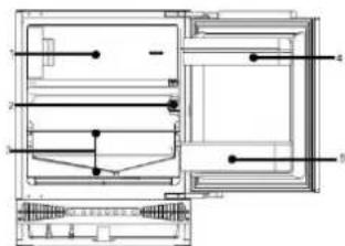 CANDY CRU 164 NEK - KÜHLSCHRANKDIAGRAMM - 1