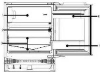 CANDY CRU 164 NEK - KOLESKABSDIAGRAM - 1