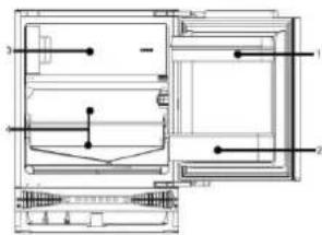 CANDY CRU 164 NEK - Compartment réfrigéré - 1